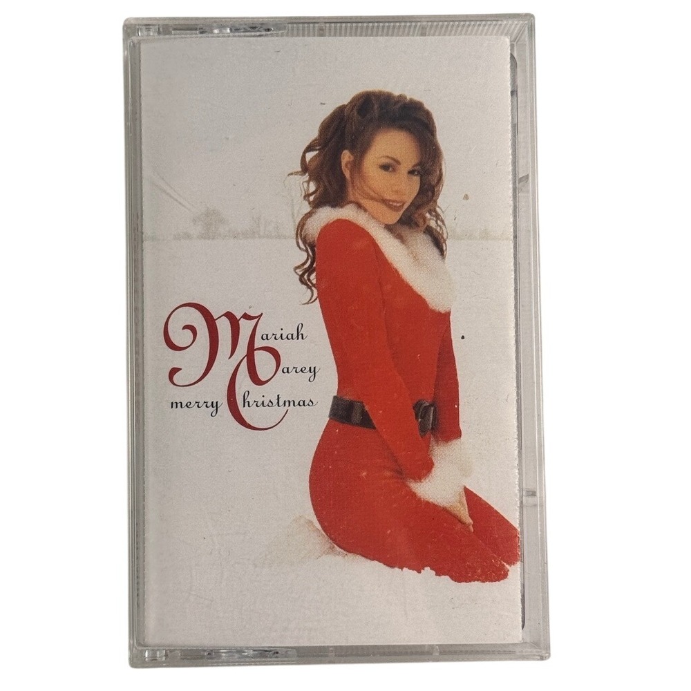 Mariah Carey‎ Merry Christmas Cassette Tape 1994 Sony Music Near Mint